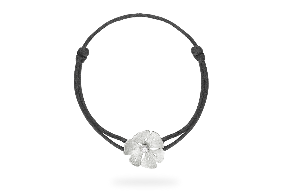 Bracelet Cordon Blossom - Argent