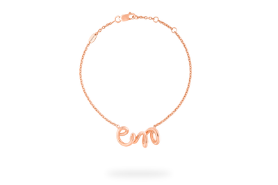 Bracelet Chaine Tourbillon - Or Rose
