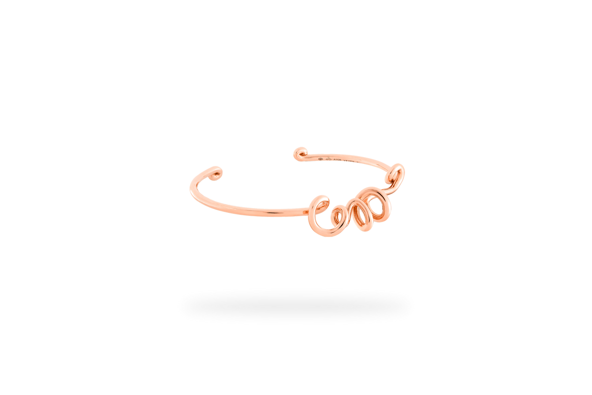 Tourbillon Bangle - Rose Gold