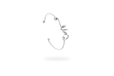 Tourbillon Bangle - White Gold