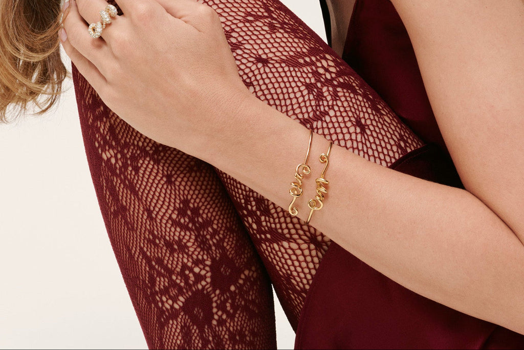 Tourbillon Bangle - Yellow Gold