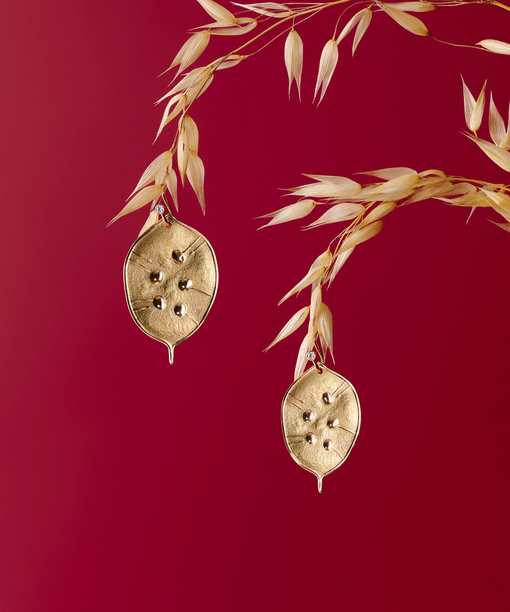 Boucles d'oreille Pépite - Grand modèle