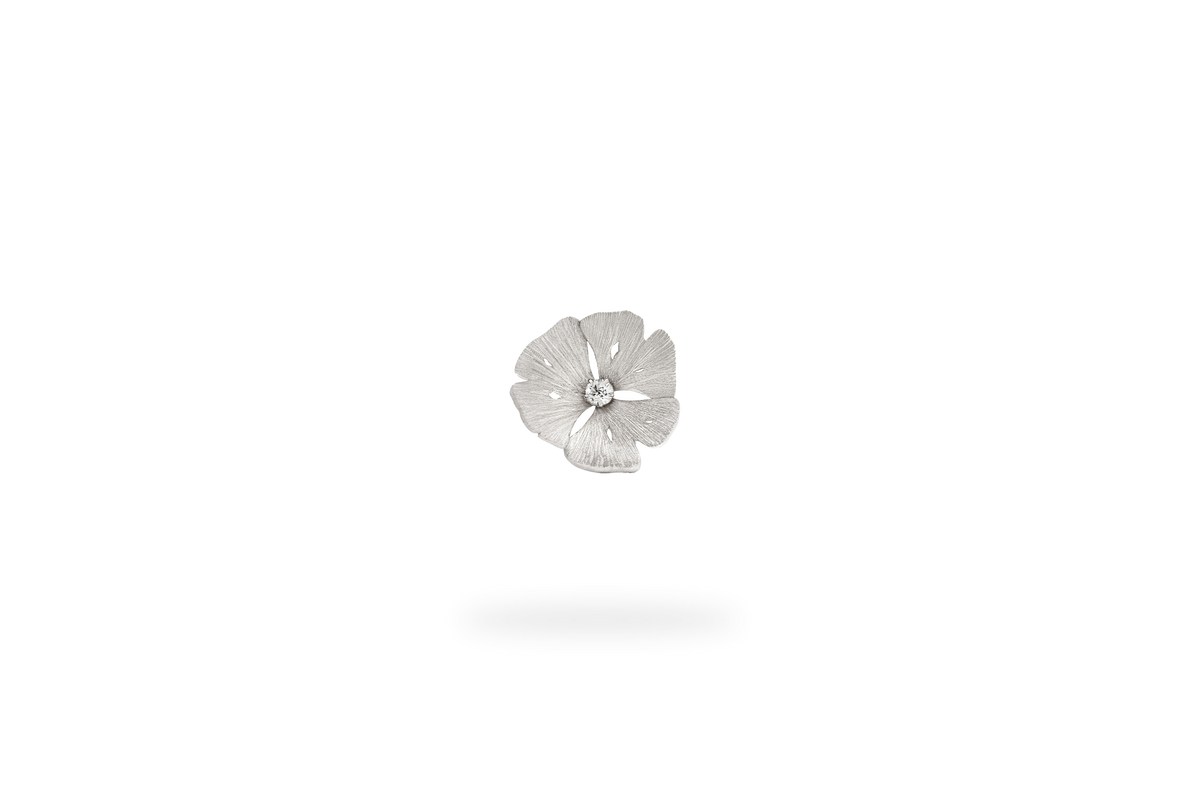 Pin's Ginkgo Petit Modèle - Argent