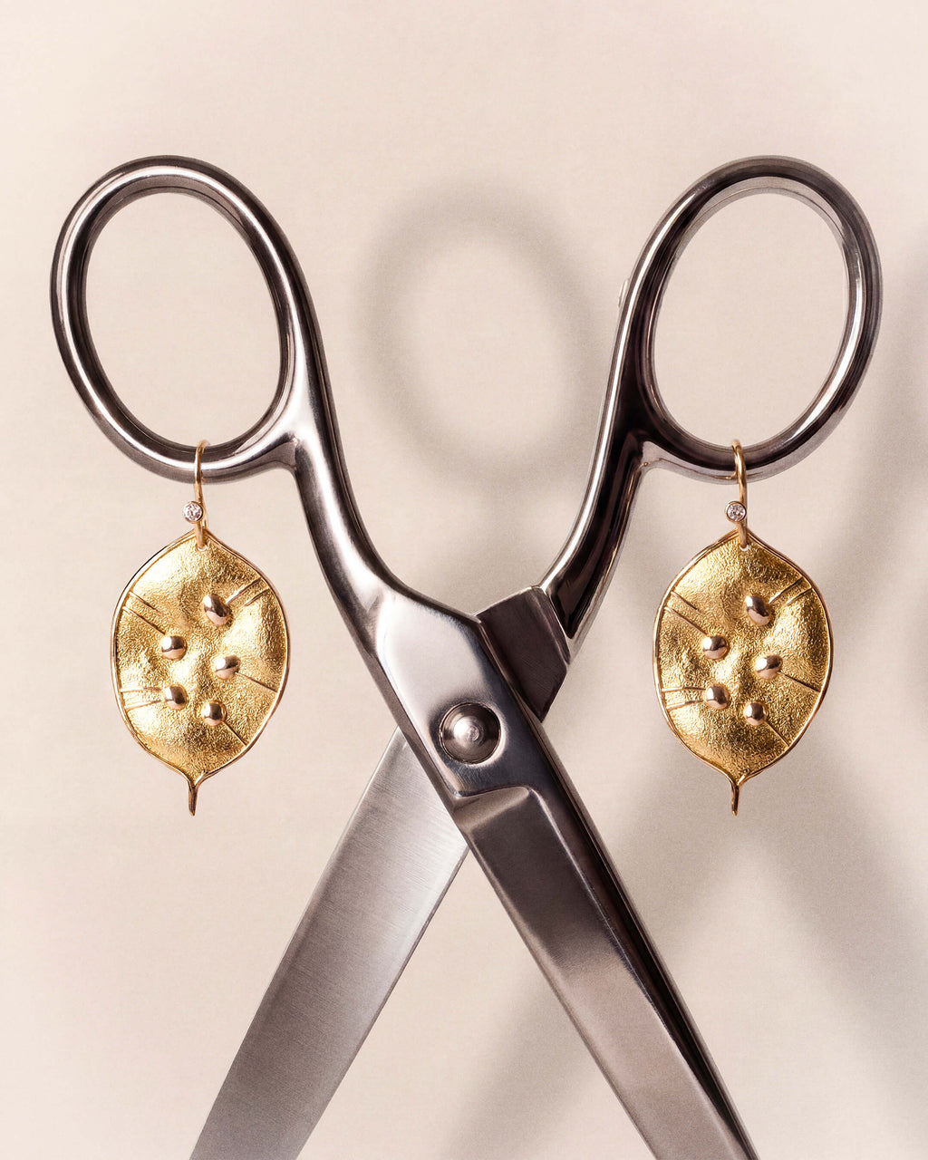 Boucles d'oreille Pépite - Grand modèle