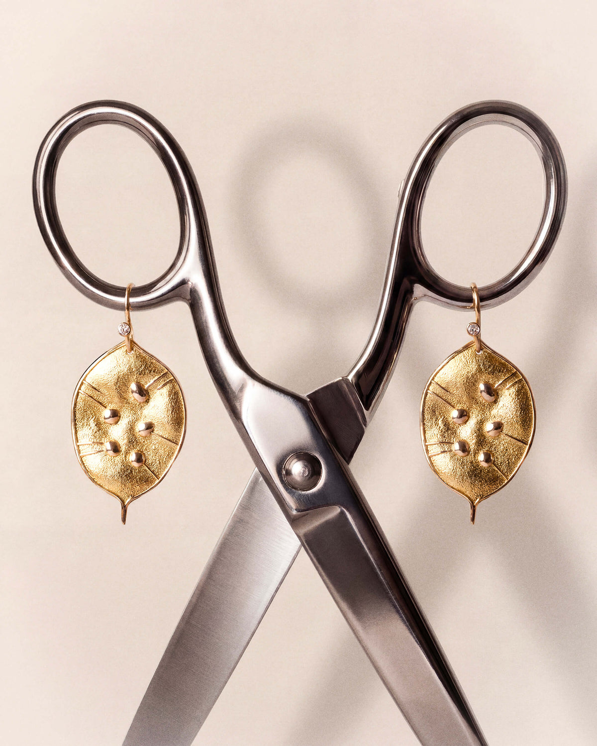 Boucles d'oreille Pépite - Grand modèle