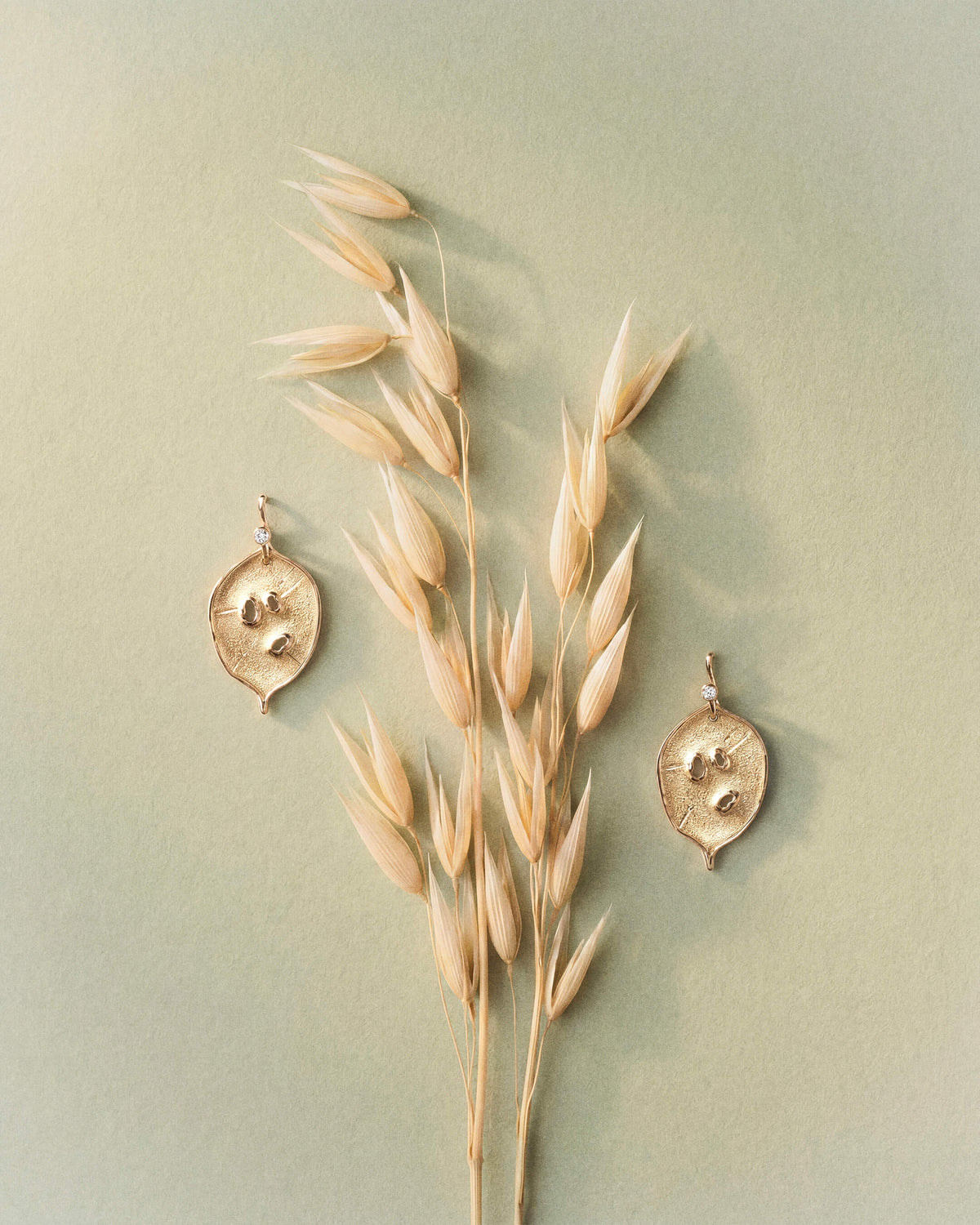 Boucles d'oreille Pépite - moyen modèle