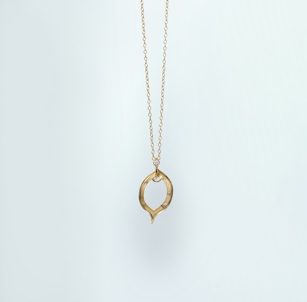 Pendentif Pépite Contour - Petit Modèle