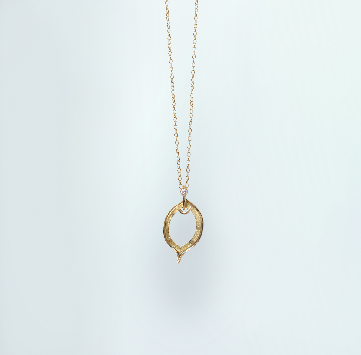 Pendentif Pépite Contour - Petit Modèle