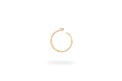 Elixir Mini Open Ring - Rose Gold
