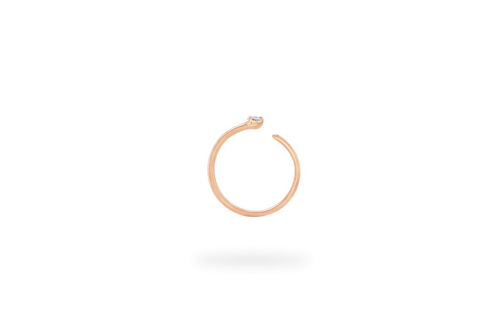 Elixir Mini Open Ring - Yellow Gold