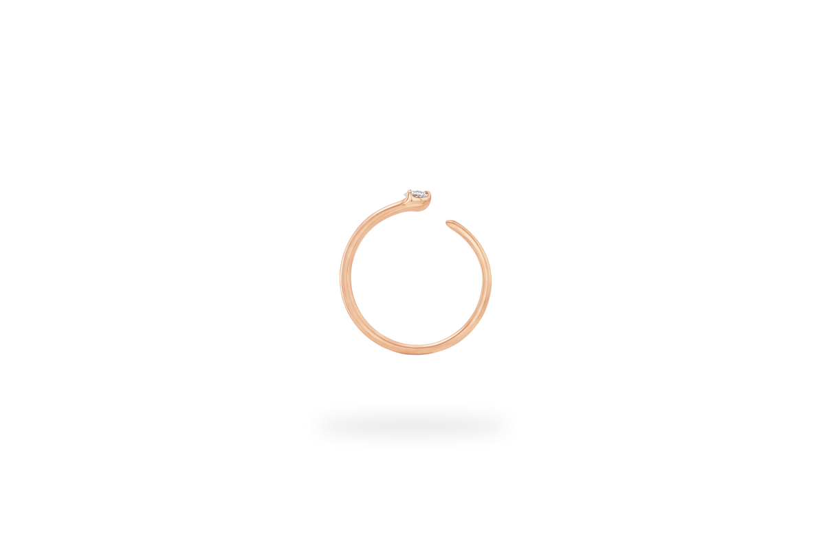 Elixir Mini Open Ring - Yellow Gold