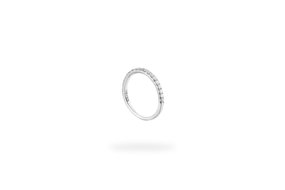 Anneau Elixir Pavé - Or Blanc