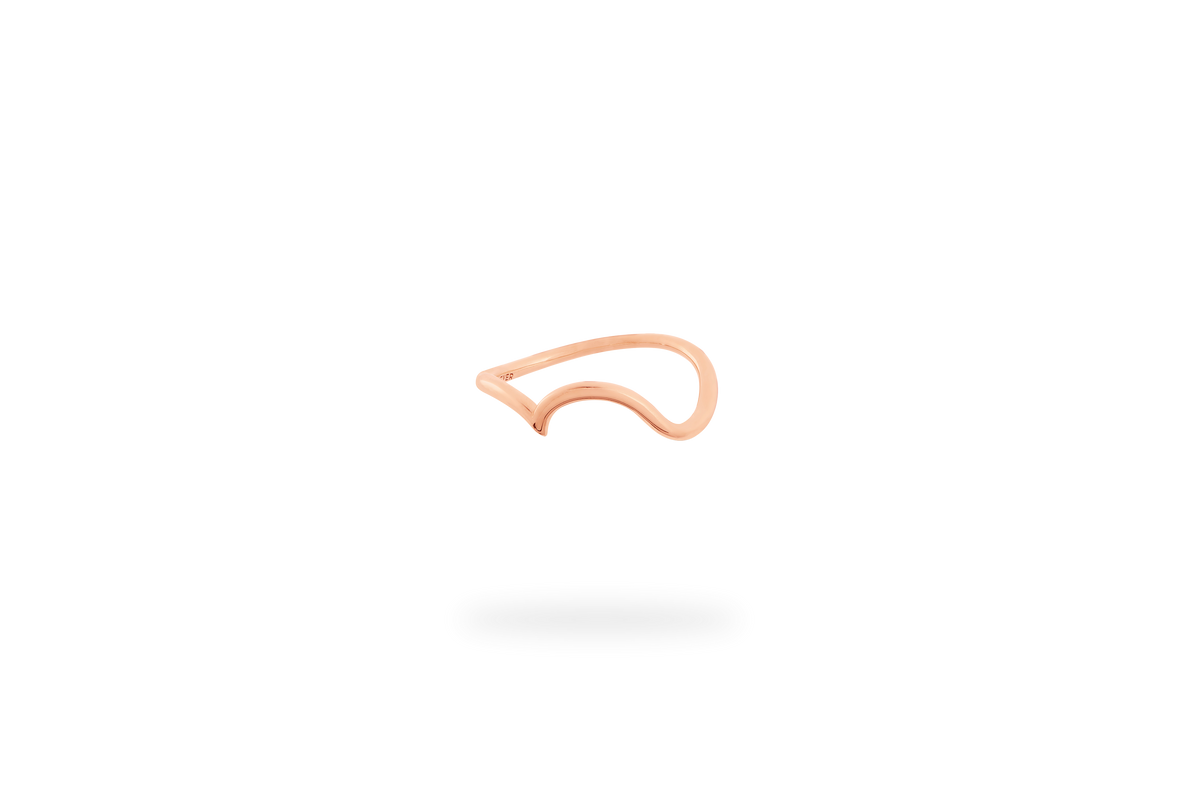Anneau Embrace - Or Rose