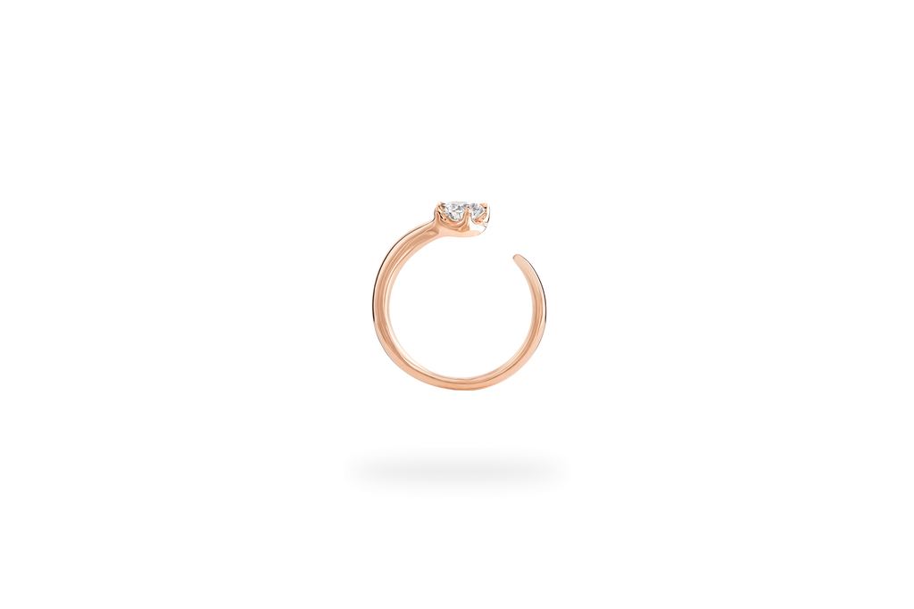 Elixir 0.3ct Open Ring - Rose Gold