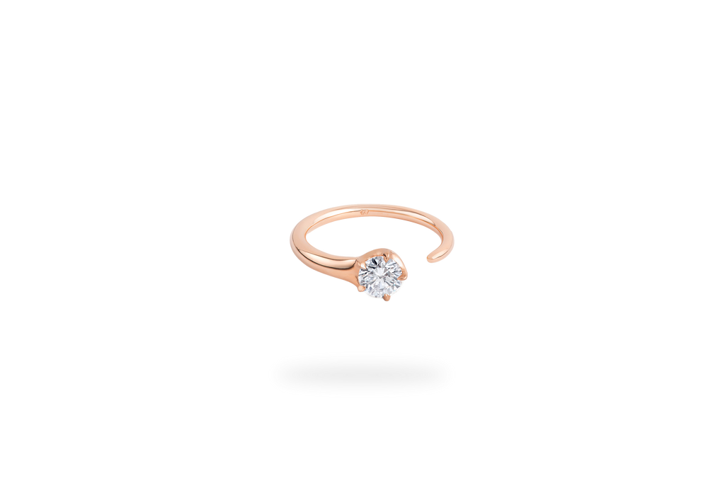 Elixir 0.3ct Open Ring - Rose Gold