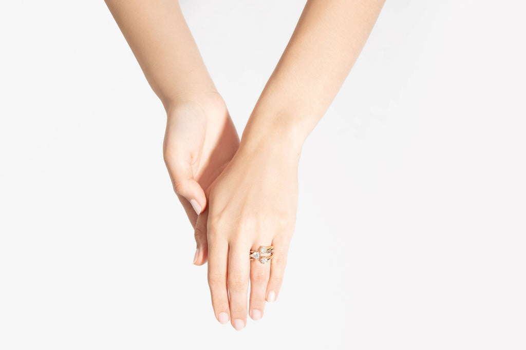 vever bague or diamant solitaire mariage fiançailles