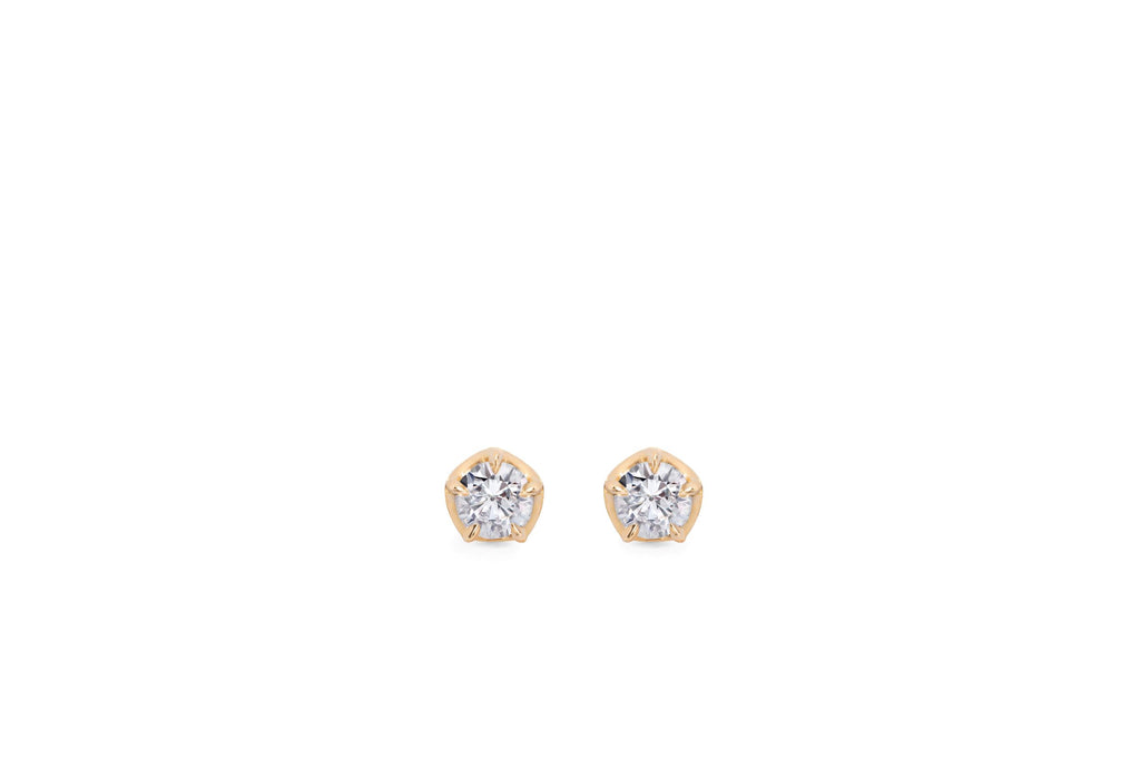 vever boucles d'oreilles or diamants studs