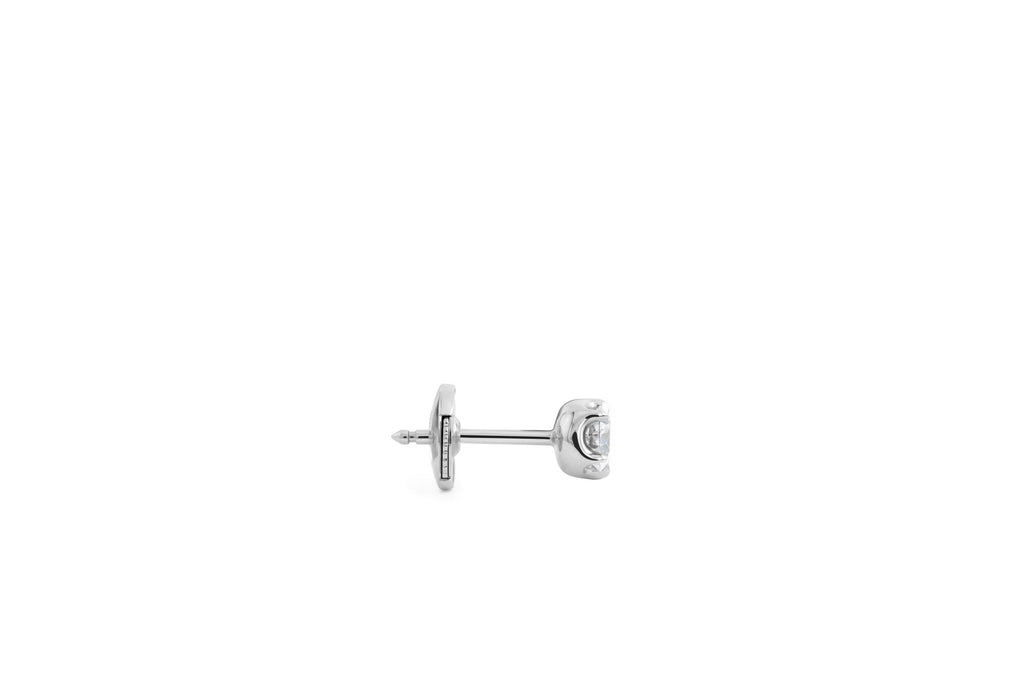 vever boucle d'oreilles or diamant stud