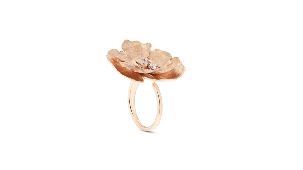 Bague Ginkgo - Or Rose