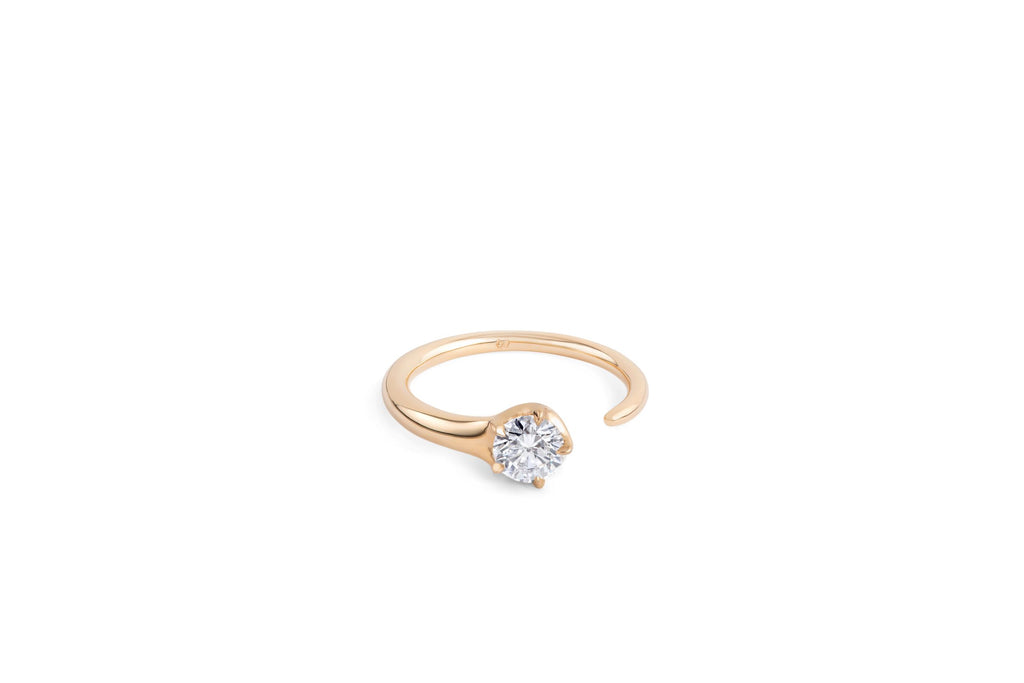 vever bague or diamant diamants solitaire mariage fiançailles