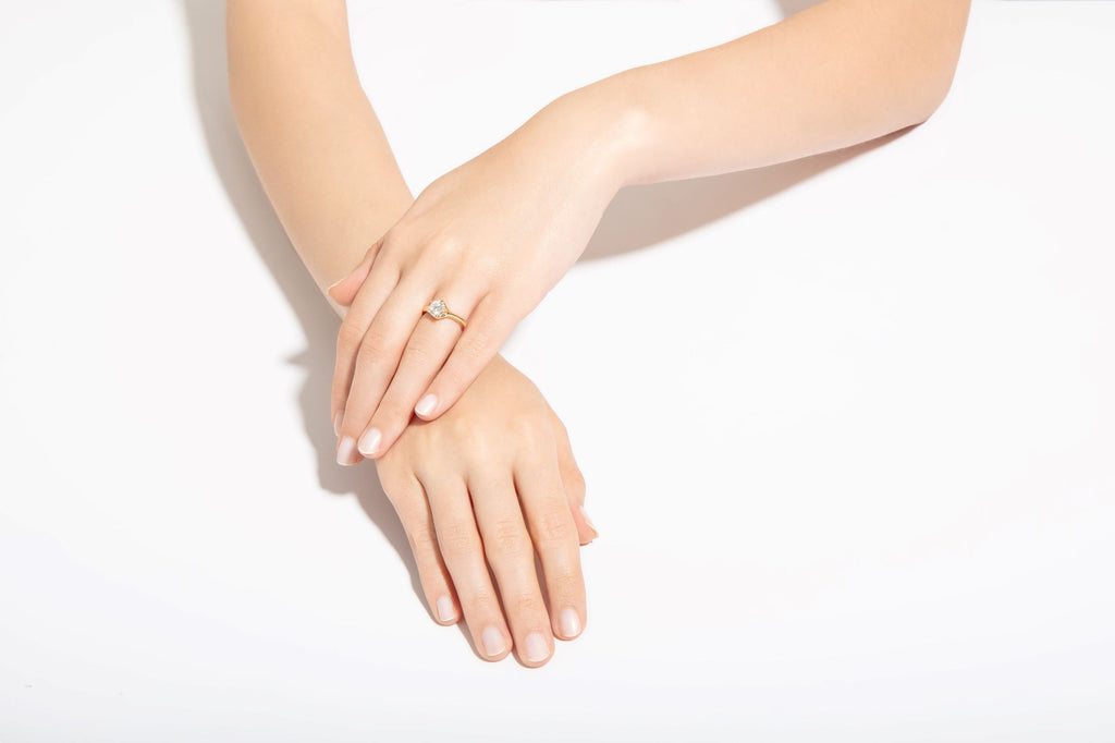 vever bague or diamant diamants solitaire mariage fiançailles