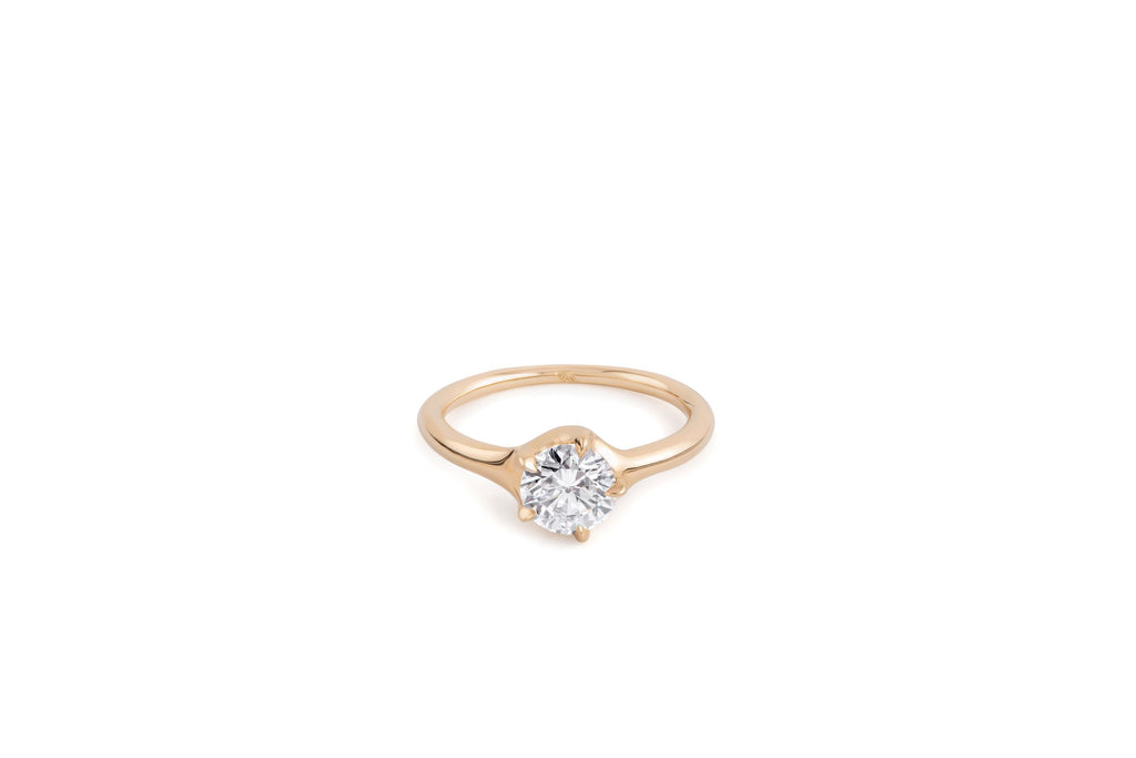 vever bague or diamant diamants solitaire mariage fiancailles